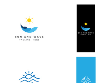 Creative and unique sun logo design. preview picture