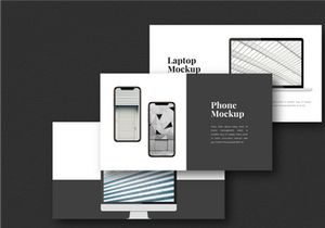 Dark Light Keynote Template