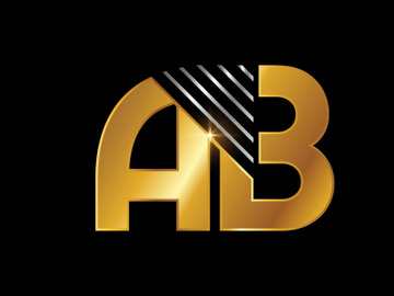 Initial Letter A B Logo Design Vector Template. Graphic Alphabet Symbol For Corporate Business Identity preview picture
