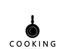 frying pan and spatula logo, kitchen cooking equipment, for business, company, restaurantfrying pan and spatula logo, kitchen cooking equipment, for business, company, restaurant