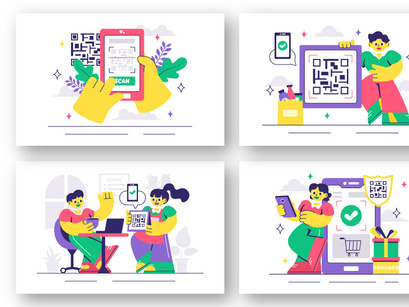 10 Mobile Payment Illustration