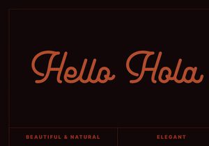 Leuthikline Beautiful Monoline Font