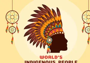 15 Worlds Indigenous Peoples Day Illustration