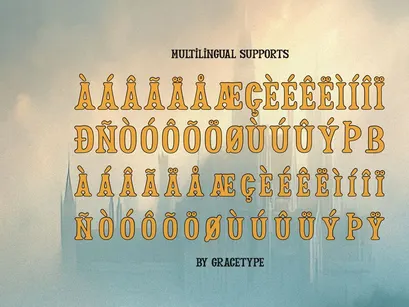 Walds Misery | Fantasy Display Font