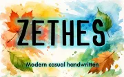ZETHES – Modern Casual Handwritten Font (TTF)