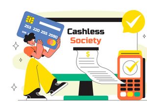 10 Cashless Society Payment Illustration