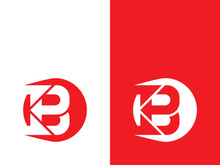 B letter logo template vector illustration