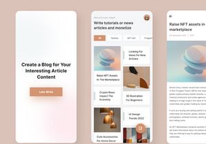 Yozing - Blogger Design Mobile App