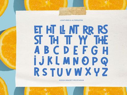 Citrida | Playful Hand Drawn