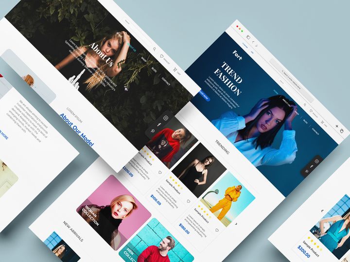 ECommerce Website Templates