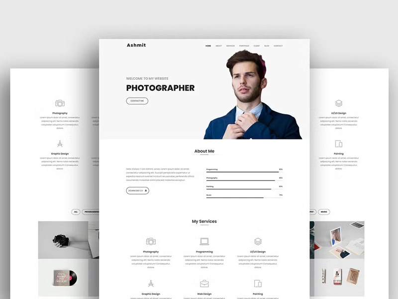 Personal Portfolio HTML Template