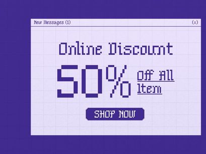 Shiver Glitch | Pixelated Font