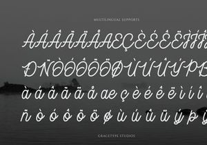 Jenaka | Monoline Script