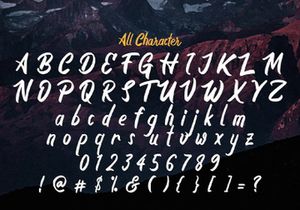 Boyna - Bold Script Font