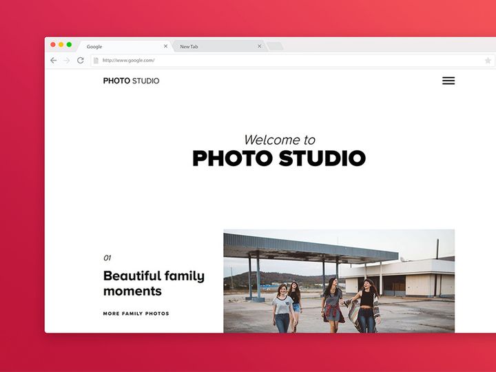 Photo Studio - Photography Portfolio