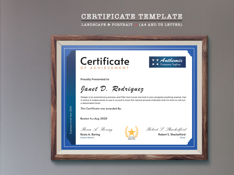 Certificate Template-10
