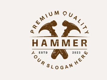 Hammer Logo, Builder Tools Inspiration Design preview picture