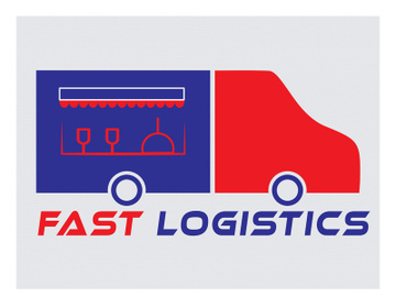 Industrial Trucking Logo in Adobe illustrator preview picture
