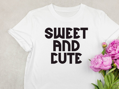 Stickers Birthday - Quirky Vintage Font