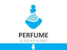 Luxury Perfume logo image cosmetic fragrance shop and business vector design