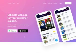 SaasCity - Web Header