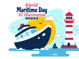10 World Maritime Day Illustration preview picture