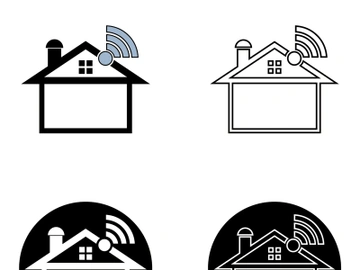 Smart home logo preview picture