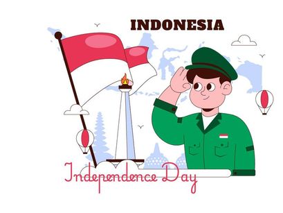10 Indonesia Independence Day Illustration