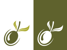 Extra virgin olive oil logo icon design vector illustration