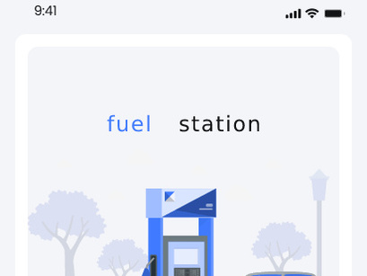 Fuel Delivery and Car Wash Theme [.XD file]