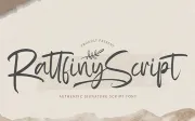 Rattfiny Script - Signature Script Font