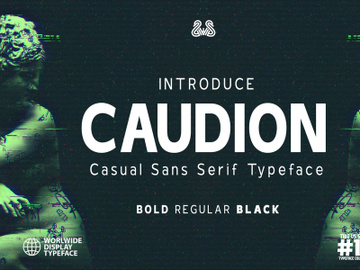 Caudion - Casual Sans Serif Font preview picture