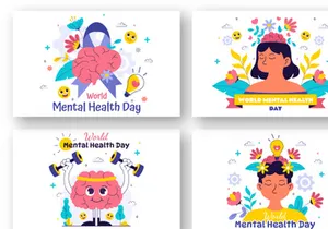 11 World Mental Health Day Illustration