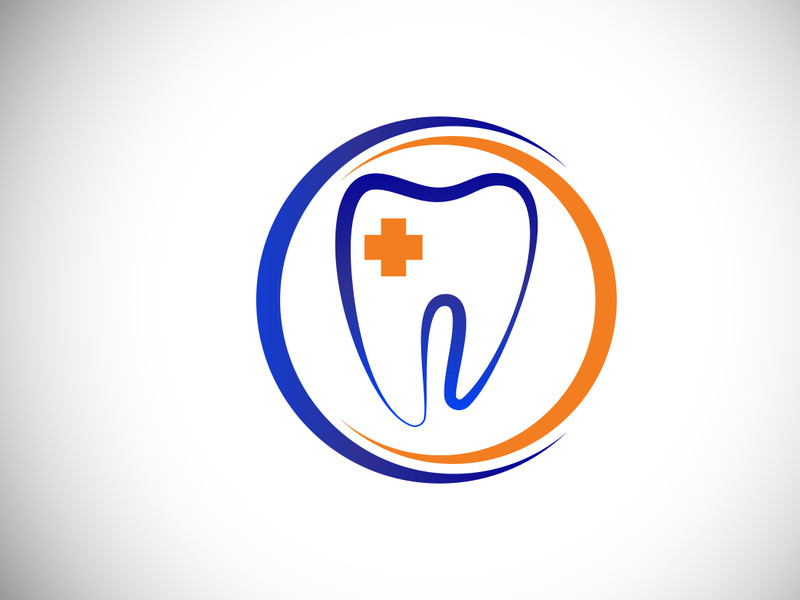 Dental Clinic logo template, Dental Care logo designs vector, Tooth Teeth Smile Dentist Logo