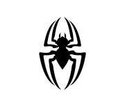 Spider logo icon design vector template