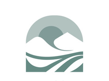 Mountain Nature Landscape Logo design Template Illustration