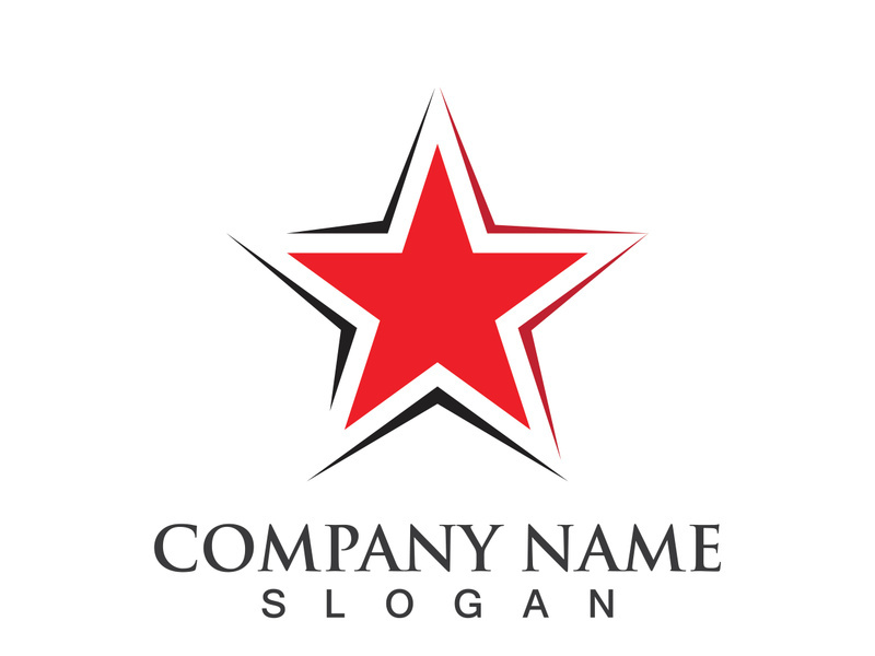 star vector icon illustration design template