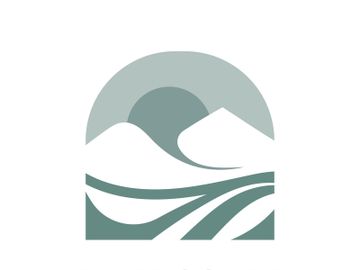 Mountain Nature Landscape Logo design Template Illustration preview picture