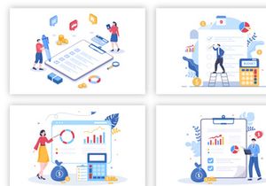 20 Budget Financial to Managing or Planning Illustration