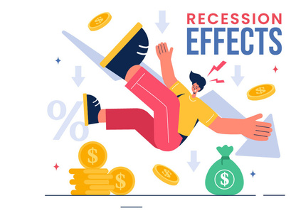 10 Recession Effects Illustration