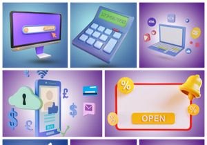 70 high resolution 4K mega 3D icon pack