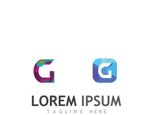 Initial G letter logo that is unique and modern.