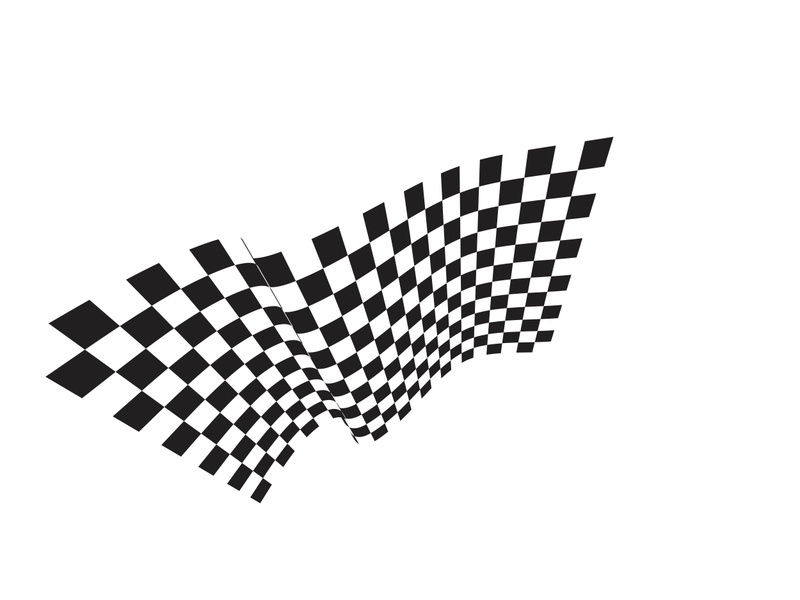 Race flag icon design