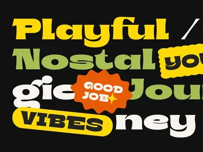 Bront-Olo – Retro Groovy Bold Font