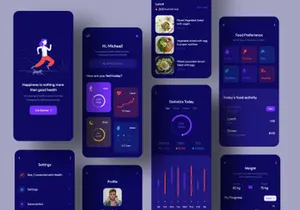 Fitness Activity Mobile Application Design