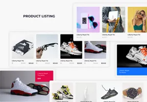 Alyas online store ui-kit in figma and Photoshop