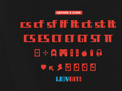 Joybit | Bold Geometric Sans
