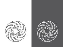 vortex vector illustration icon logo template design