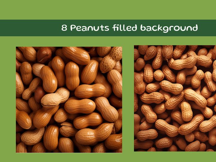 Peanuts filled background