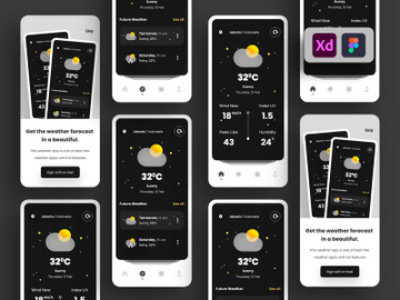 Weather App Design preview picture
